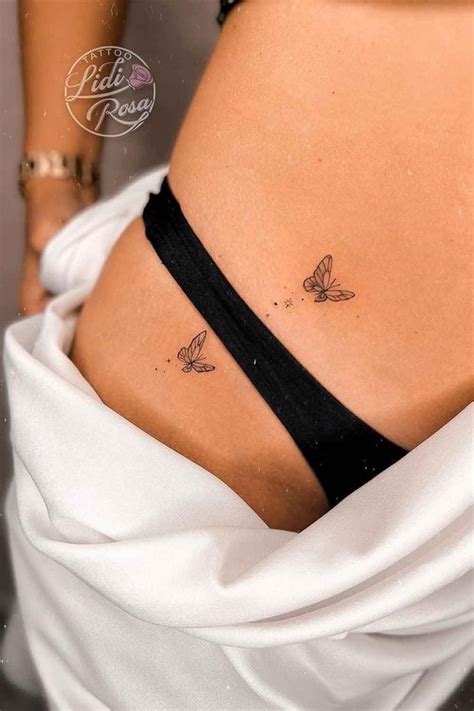 Tatuagem Feminina Na Virilha Delicada
