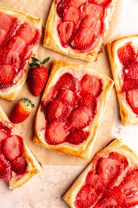 cream cheese strawberry danish rich  delish