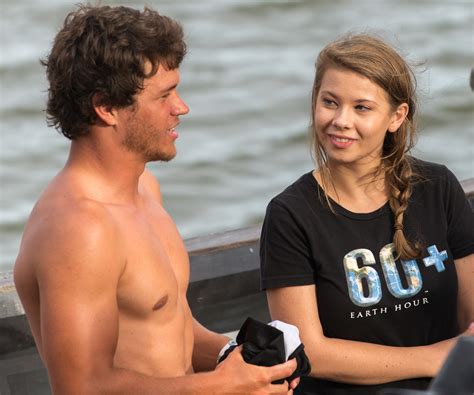Bindi Irwin and Chandler Powell go wakeboarding