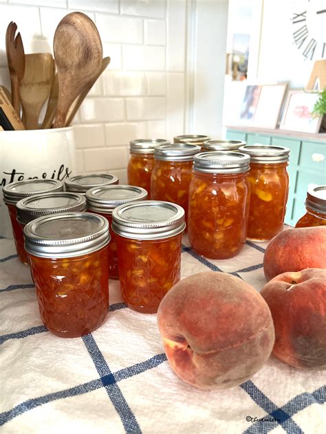 how to make peach jam 6