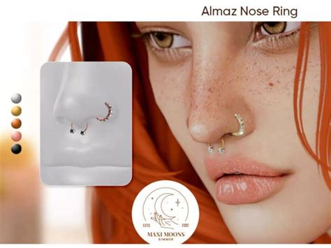 33+ Edgy Sims 4 Piercings CC: Septum To Lip Spikes - We Want Mods