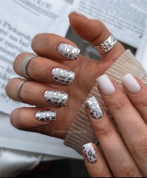 Pin by Nina on master_nailsworld | Silver nails, Wow nails, Pretty nails