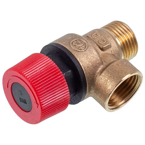 Предохранительный клапан 3 бар 1/2'' для газового котла 155600001 ...