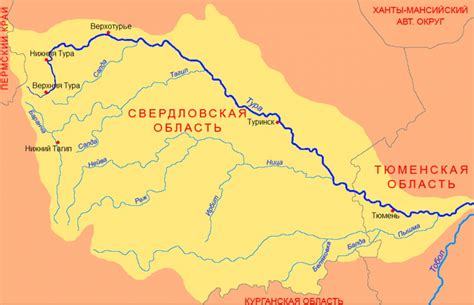 Река Тура: характеристики, применение и интересные факты