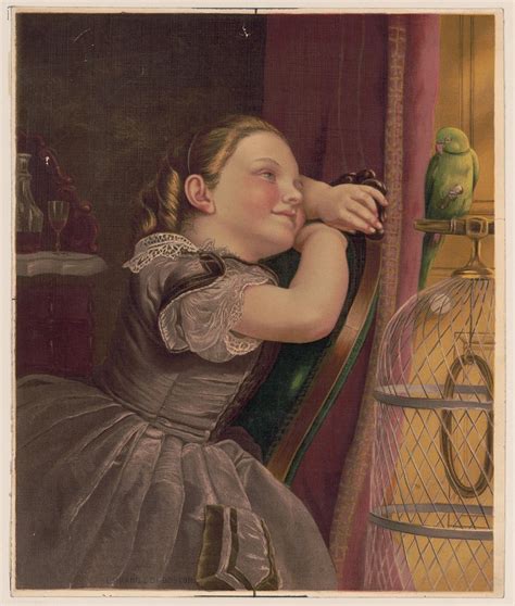 Our pet Polly, c1872. | Free Photo - rawpixel