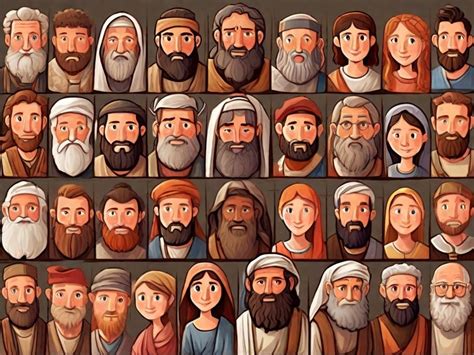 Todos Os Personagens Da Bíblia - Alguns personagens da Bíblia e suas profissões | by Alex Souza | Estudo ...