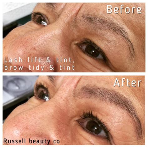 Russell Beauty Co — Lash lift & Tint and Brow tidy & Tint Combo! Even...