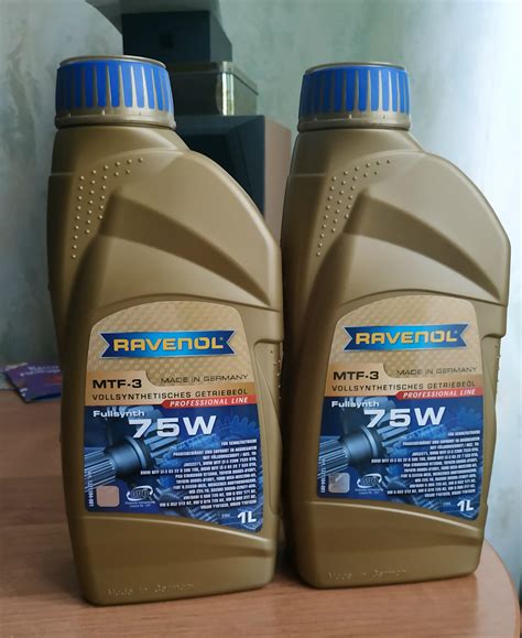 122110400101999 Трансмиссионное масло RAVENOL MTF-3 75W, 1 литр RAVENOL ...