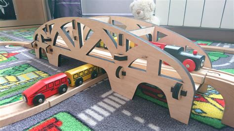 Railway Bridge BRIO Bridge Wooden Train Set Wooden Train | Etsy
