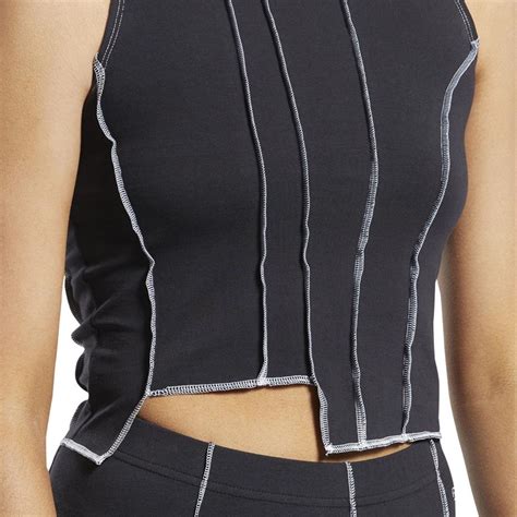 Buy Reebok Classics Womens Classics Exposed Seam Tank Black