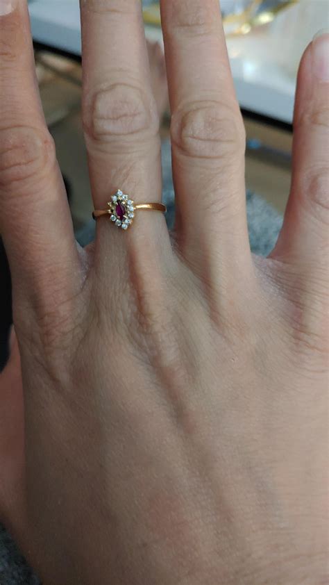 Please help me find my ring! I dropped it on Sat. around noon on my