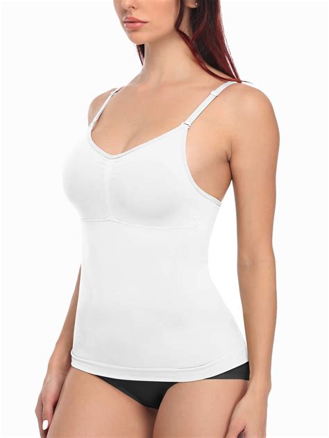 MANIFIQUE Scoop Neck Compression Cami - Tummy and Waist Control Body