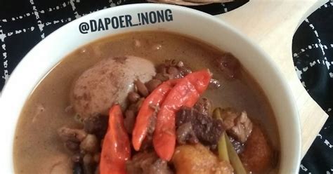 resep brongkos daging oleh ika mahendra moenif cookpad