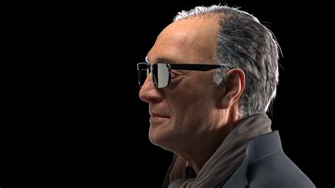 Photo realistic portrait of Abbas kiarostami - ZBrushCentral