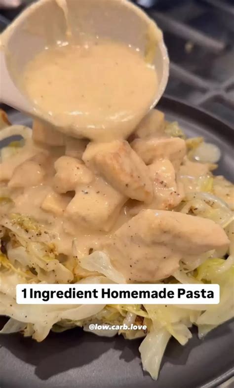 Add one surprising ingredient to your 'pasta' dish - it's delicious and