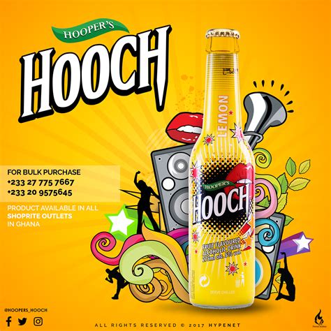 Hooper's Hooch Alc 5% :: Behance