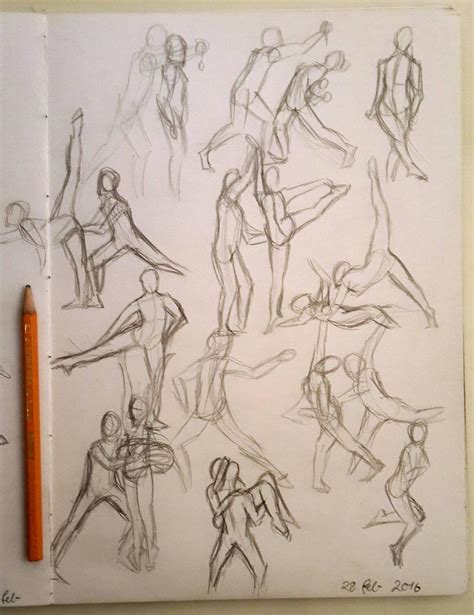 Gesture drawing by larissaschoeler on DeviantArt