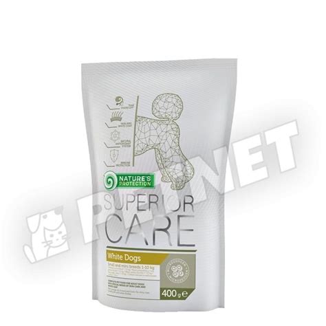 Natures Protection Superior Care White Dog Adult Small & Mini 400g ...