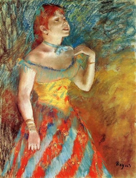 Эдгар Дега. Певица в зеленом | Edgar degas art, Degas paintings, Degas