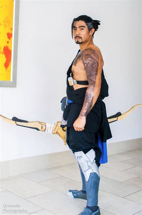 raekaytho: My (unfinished) Hanzo cosplay from... - (☞ ಠ_ಠ )☞