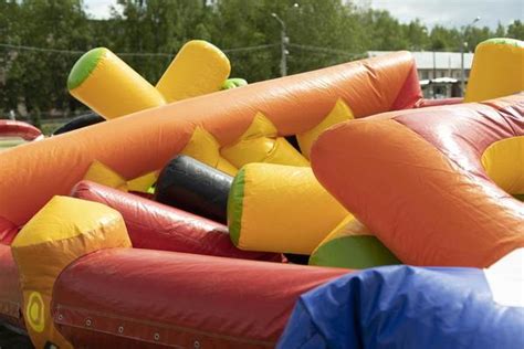 Inflatable Obstacle Course Stock Photos, Images and Backgrounds for ...