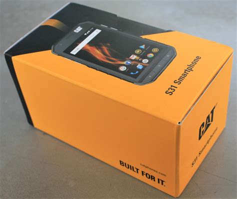 CAT S31 Rugged 16GB Black Unlocked Android Smartphone Waterproof ...