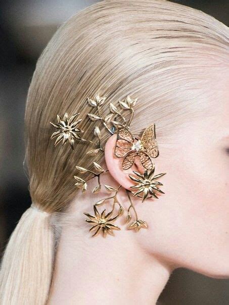 Pin by Vicka on volosi | Fashion rings, Ear cuff, Georges hobeika