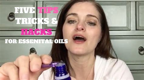 5 Aromatherapy Essential Oil Hacks and Tips - YouTube