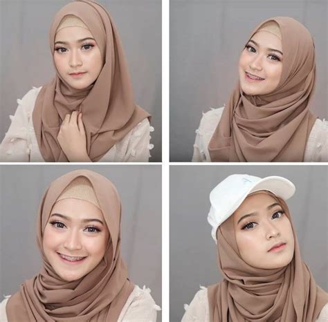 tutorial jilbab pashmina tutup dada pashmina hijab trend