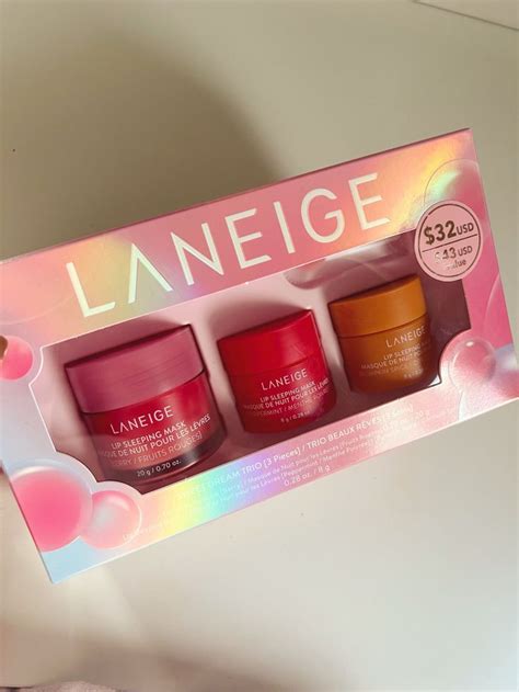 Laneige Lip Mask Fall Set - Dream Trio for Luxurious Lips