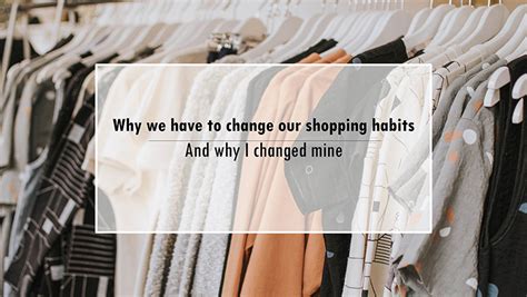 Why we should change our shopping habits