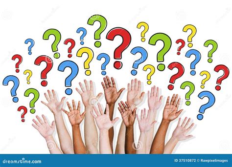 group  people  questions stock photo image  background