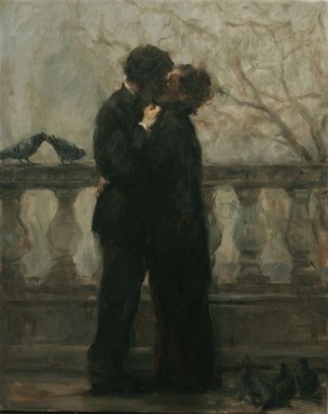 "The Embrace" ... by Ron Hicks | Painting, Renaissance art, Romance art