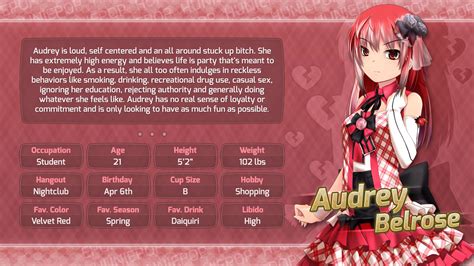 HuniePop - Audrey Belrose | Steam Trading Cards Wiki | FANDOM powered ...