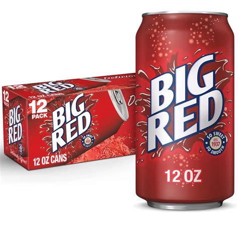 Big Red Soda 12 oz Cans - Shop Soda at H-E-B