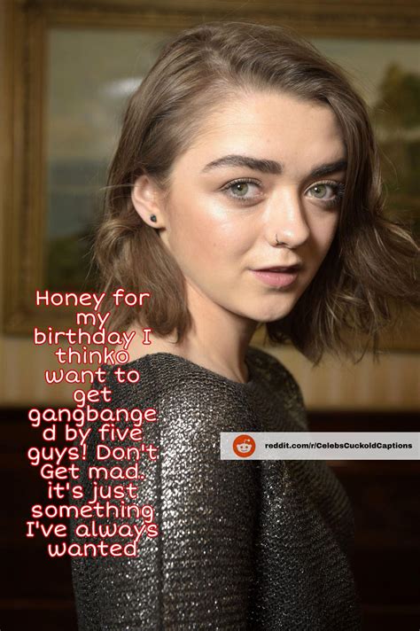 Maisie Williams Femdom Chastity Caption | Scrolller