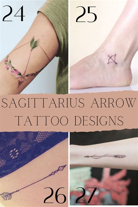 47 Fiery Sagittarius Tattoos Filled With Pride, Courage, + Fury
