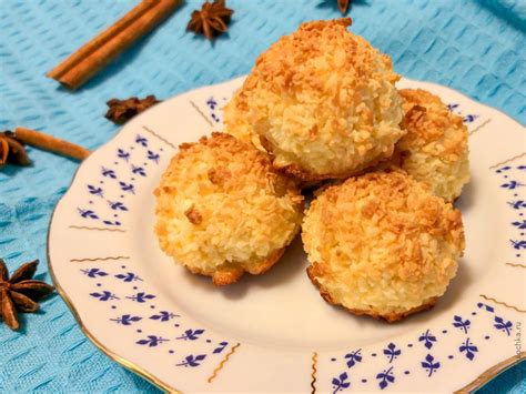 Печенье с кокосовой стружкой • Рецепты и отзывы — Булочка.ру