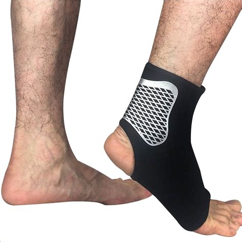 Ankle Brace Guard Pad, Ankle Sprain Brace Foot Support Bandage Achilles