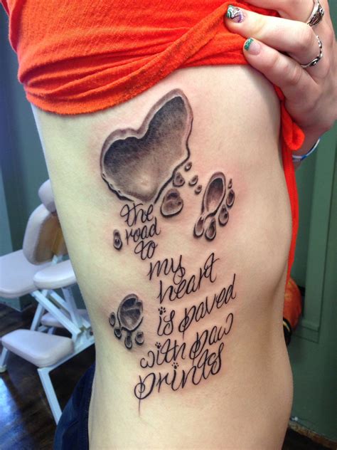 Memory Of Dog Tattoo