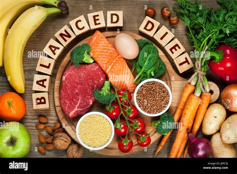 balanced diet  res stock photography  images alamy