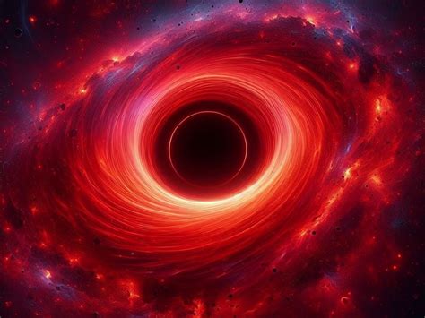 find  supermassive red black hole   larger   galaxy