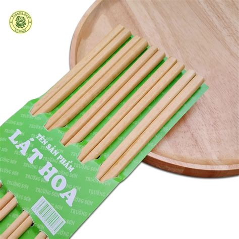 Đũa Gỗ Lát Hoa - Đồ Gỗ Nhà Bếp Thương Hiệu Trường Sơn