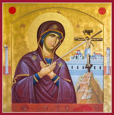 Icon of The Theotokos, “Grieving Mother”