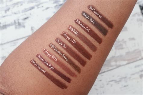 Brown Lip Liners You Need | Brown lip, Nyx lip liner swatches, Lip liner