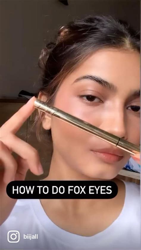 How To Do Fox Eyeliner #eyeliner | Eyeliner tutorial, Eyeliner looks ...