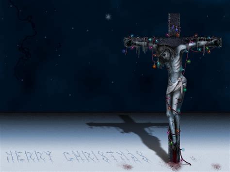 Crucified In A Winter Wonderla by extension13 on DeviantArt