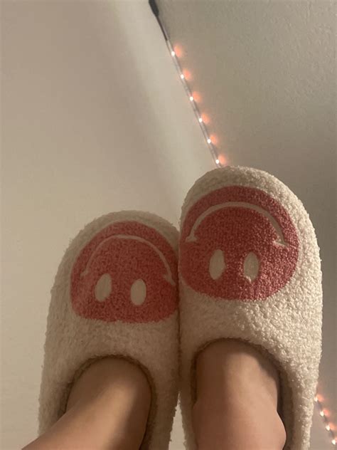 smiley face slippers 8