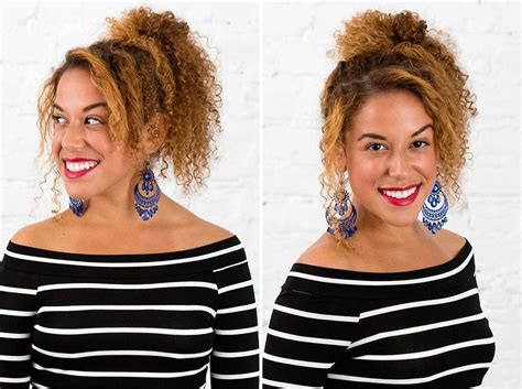 Unlock the Perfect Curly Ponytail in 5 Minutes! - Brit + Co