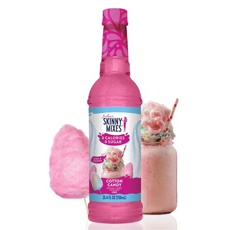 Amazon.com: Jordan's Skinny Mixes Sugar Free Syrup, Cotton Candy Flavor
